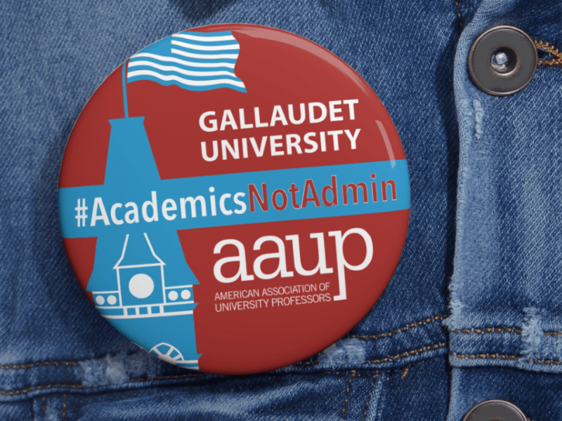 AAUP Executive Committee Approves #AcademicsNotAdmin Campaign&nbsp;Message