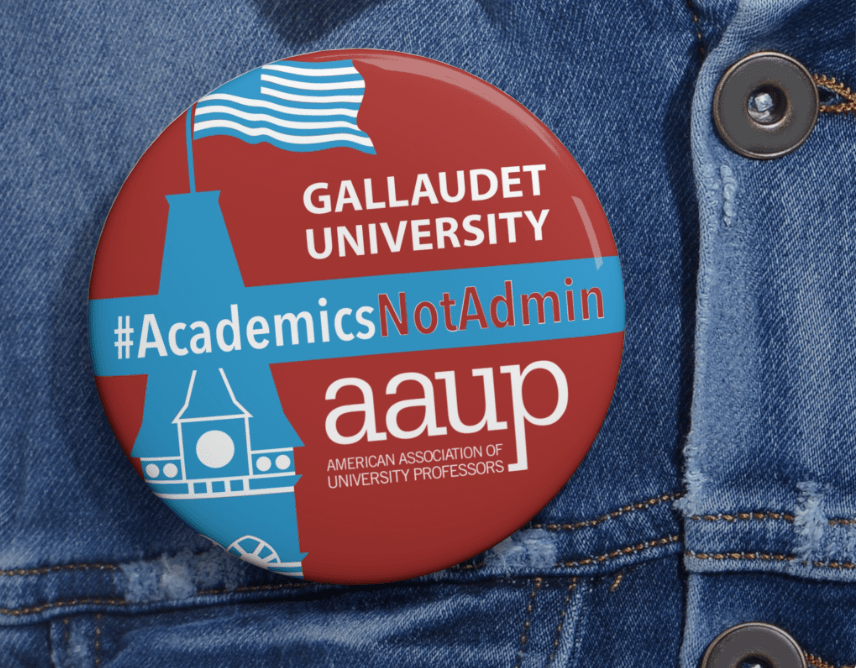 AAUP Executive Committee Approves #AcademicsNotAdmin Campaign&nbsp;Message